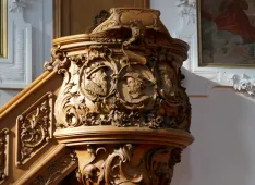 Kanzel der Kirche Horgen (Foto: Petra R&uuml;dis&uuml;li)